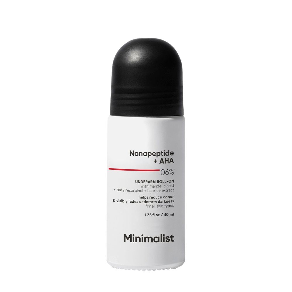 Nonapeptide + AHA 06% Underarm Roll On For Odour-Free & Even Skin Tone
