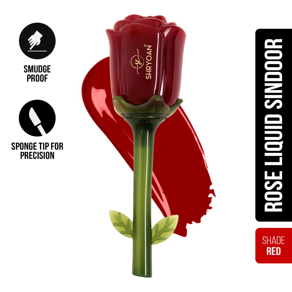 Rose Liquid Sindoor - Long Lasting, Smudge Proof & Waterproof