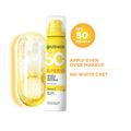 Super UV Invisible Air Mist Spray Sunscreen SPF50 PA++++ For UVA/B, Over Makeup Spray, No White Cast