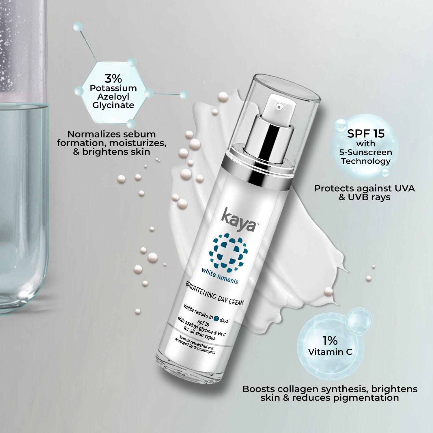 Brightening Day Cream-White Lumenis SPF 15