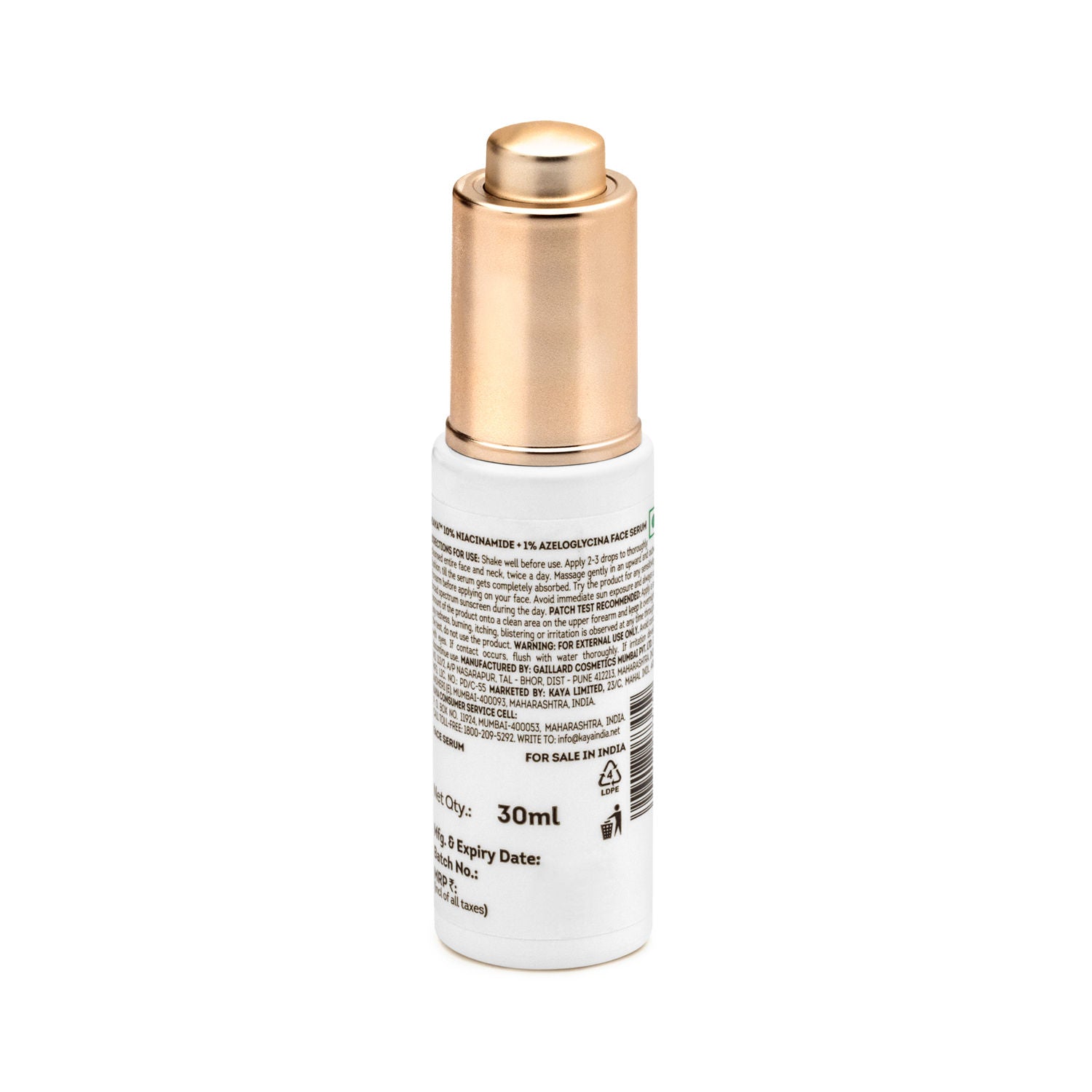 10% Niacinamide + 1% Azeloglycina Face Serum, Dark Spot Corrector, Fights Acne, All Skin Type