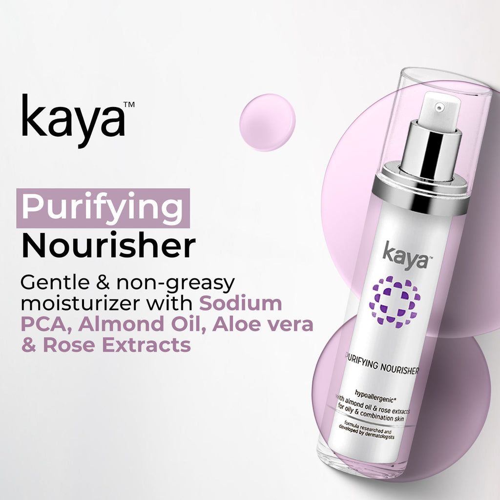 Acne Care Purifying Nourisher, Gentle/light/non-greasy daily Moisturizer for oily & pimple prone skin, 50 ml