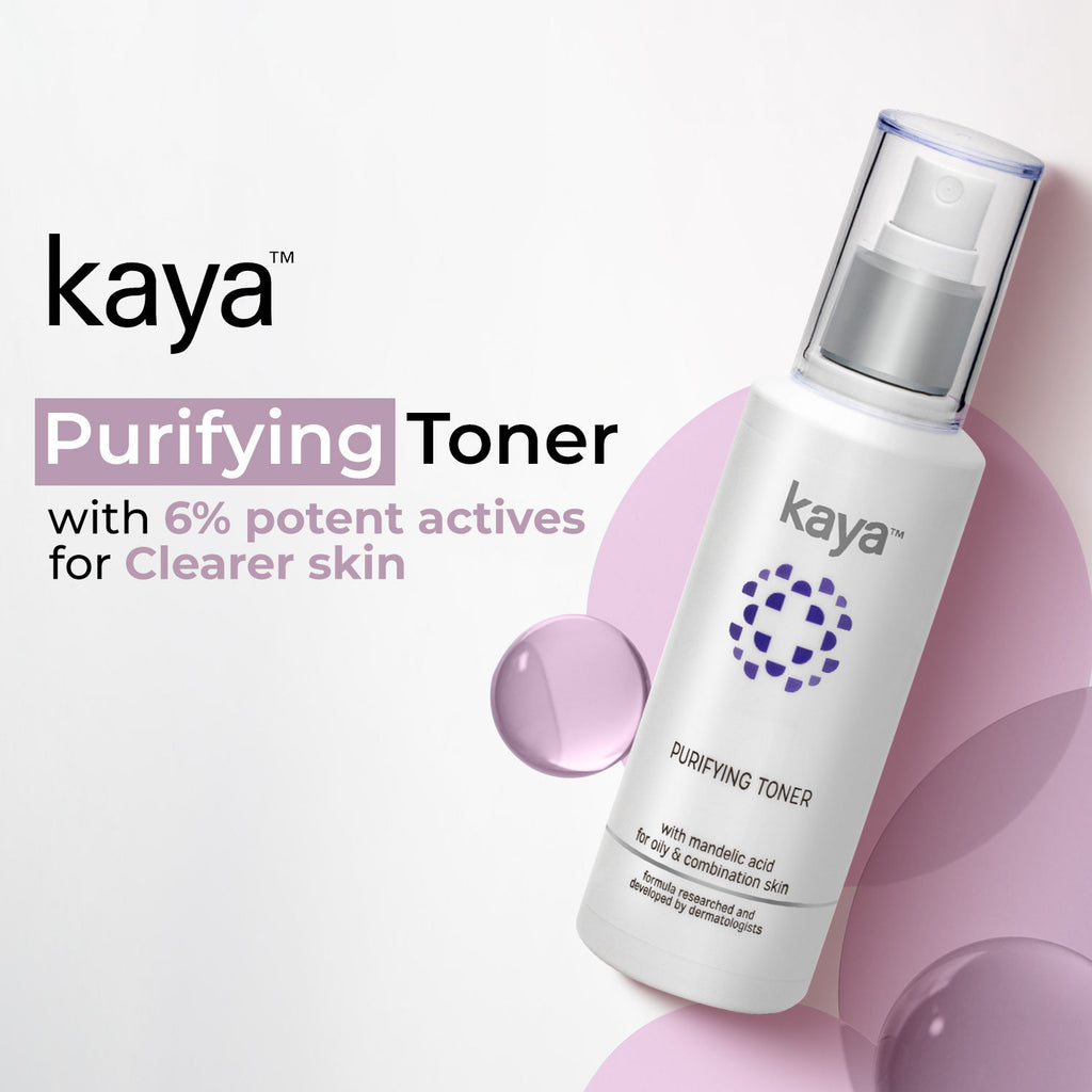 Acne Care Purifying Toner | Alcohol Free Toner With Niacinamide | Acne Prone Skin | Gentle Exfoliation| Clears Acne & Pimples|For Oily & Combination Skin | 100m