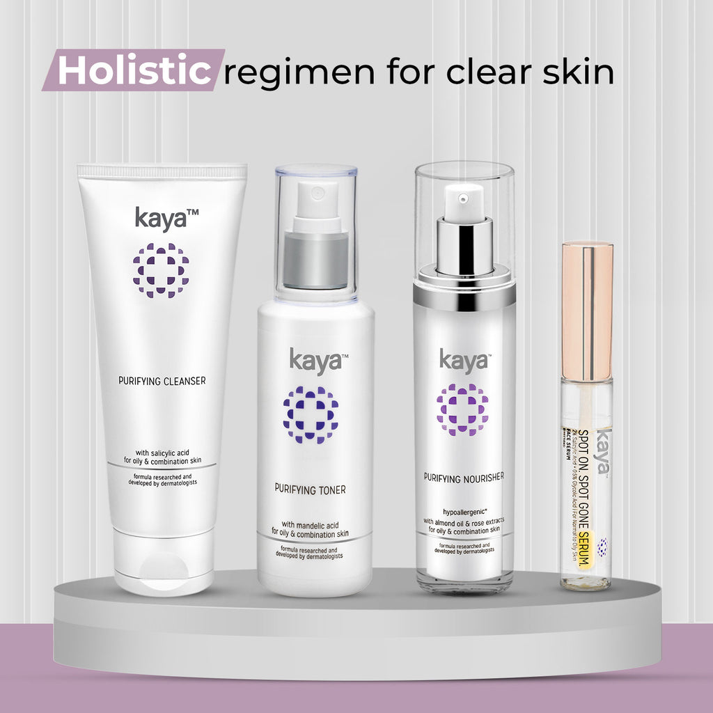 Acne Care Purifying Toner | Alcohol Free Toner With Niacinamide | Acne Prone Skin | Gentle Exfoliation| Clears Acne & Pimples|For Oily & Combination Skin | 100m