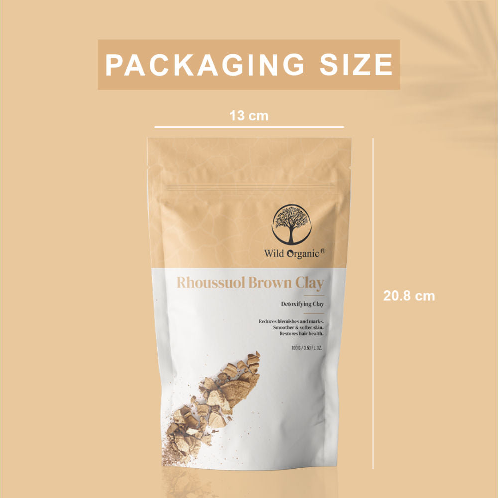Rhoussuol Brown Detoxifying Clay Powder