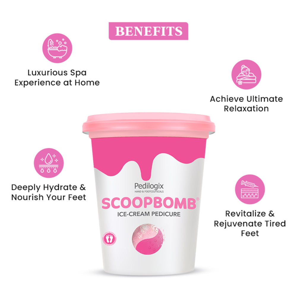 Pedilogix Scoop Bomb Pedicure With Bath Bomb