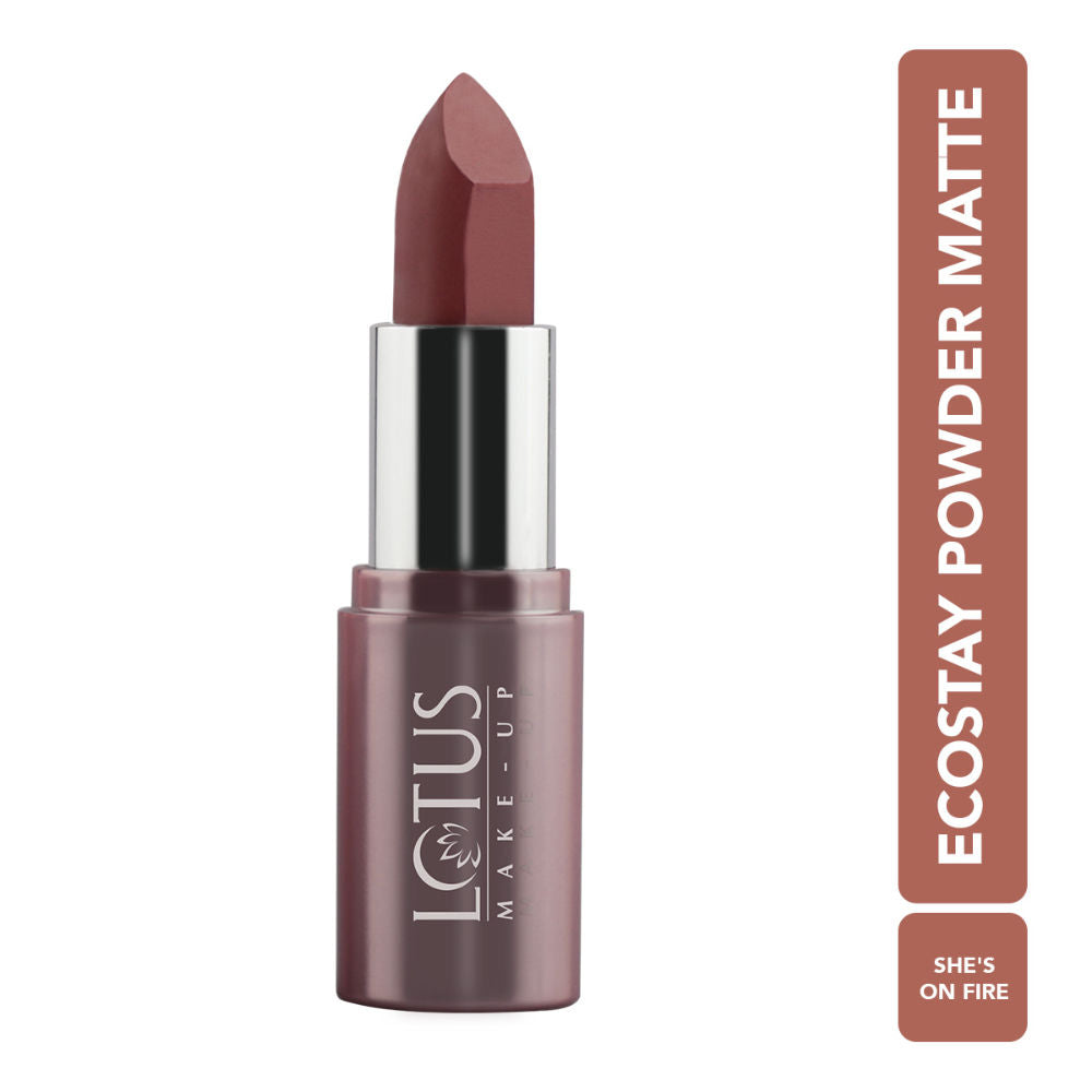 Ecostay Powder Matte Lipstick - PM09-She's On Fire