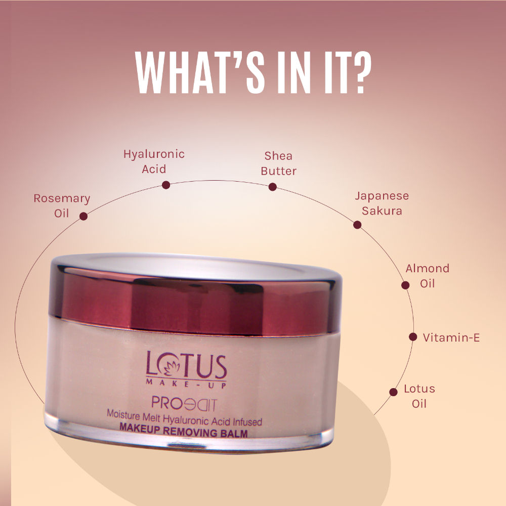 Proedit Hyaluronic Acid Enriched Makeup Removing Balm