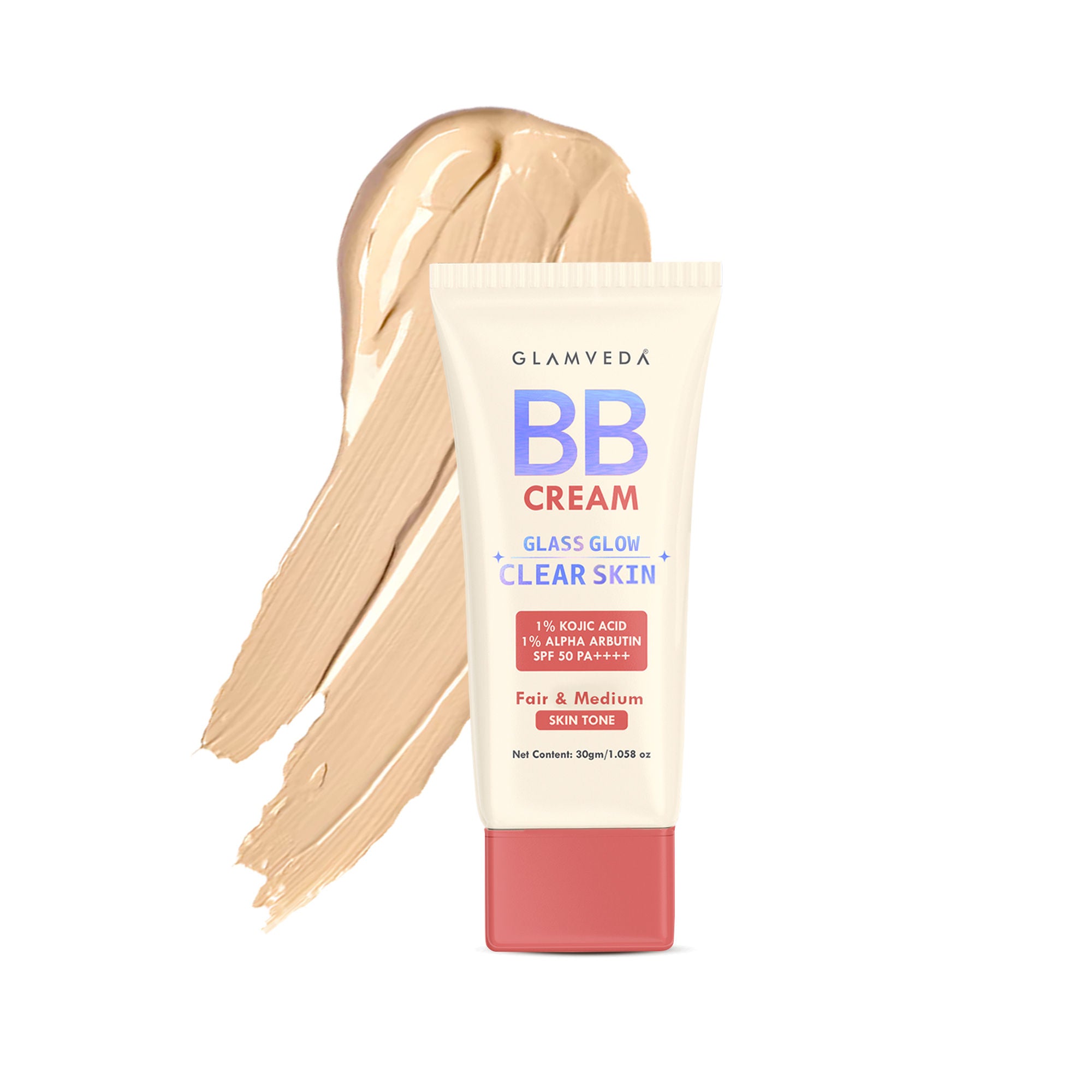 BB Cream Glass Glow Clear Skin SPF 50 PA++++ - Dark
