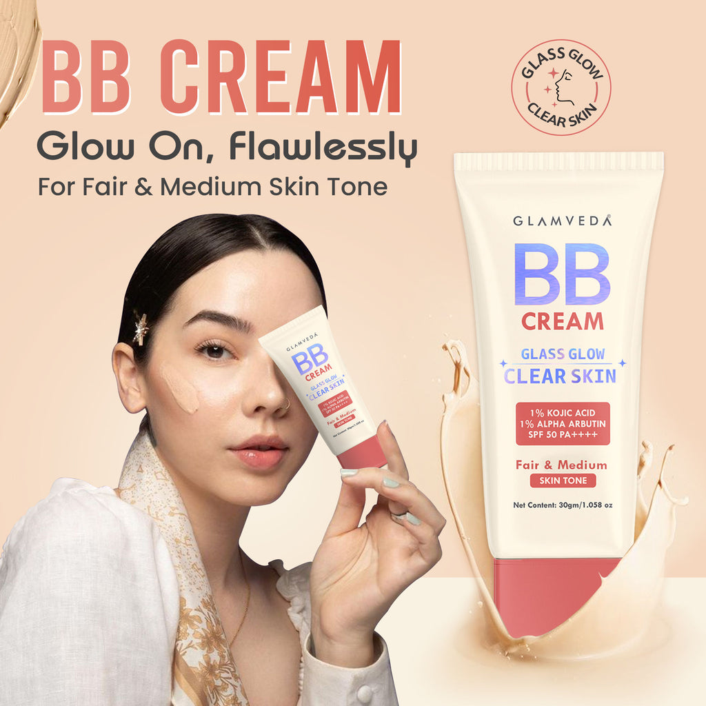 BB Cream Glass Glow Clear Skin SPF 50 PA++++ - Dark