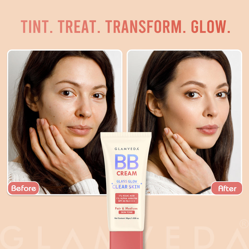 BB Cream Glass Glow Clear Skin SPF 50 PA++++ - Dark