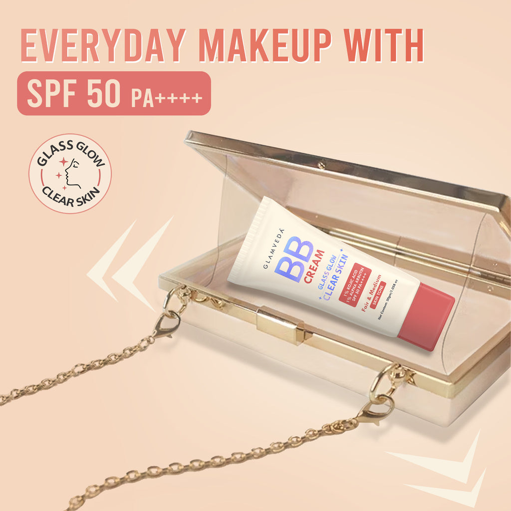 BB Cream Glass Glow Clear Skin SPF 50 PA++++ - Dark