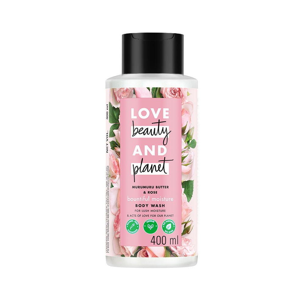 Murumuru Butter And Rose Moisturising Creme Body Wash