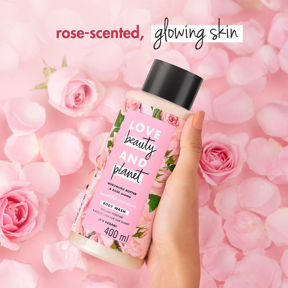 Murumuru Butter And Rose Moisturising Creme Body Wash