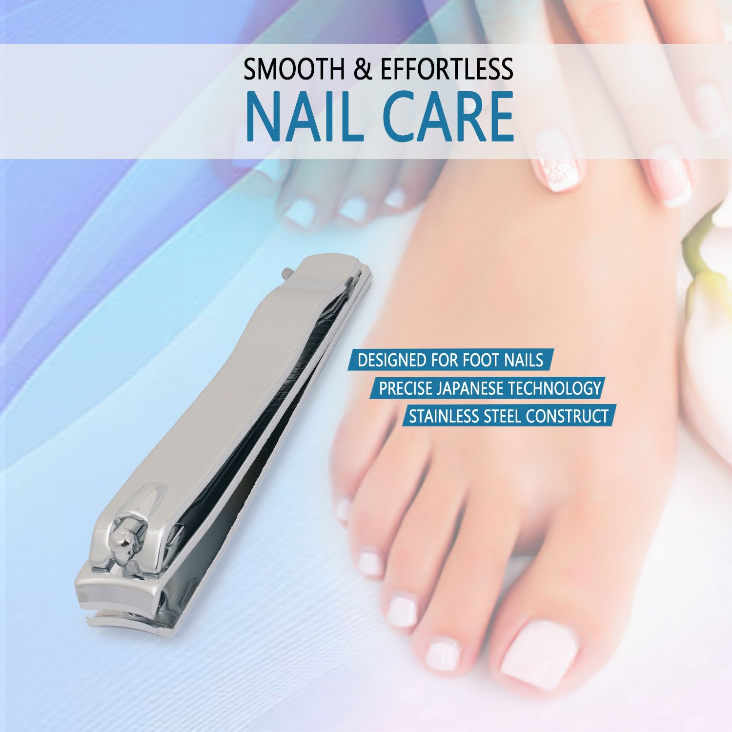 Large Nail Cutter for Thick Nails,Sharp Stainless Steel Clipper (Design & Color May Vary)