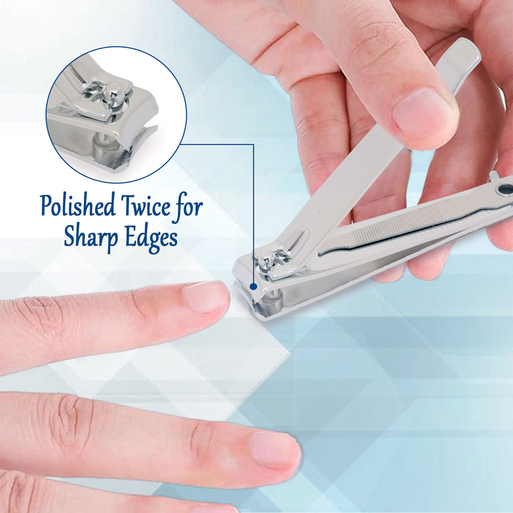 Large Nail Cutter for Thick Nails,Sharp Stainless Steel Clipper (Design & Color May Vary)