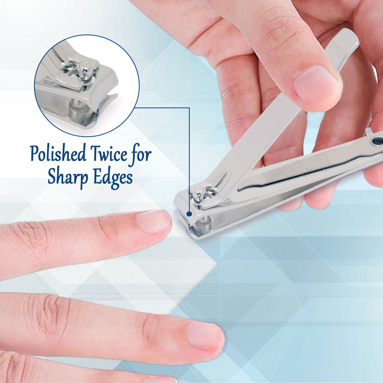 Large Nail Cutter for Thick Nails,Sharp Stainless Steel Clipper (Design & Color May Vary)