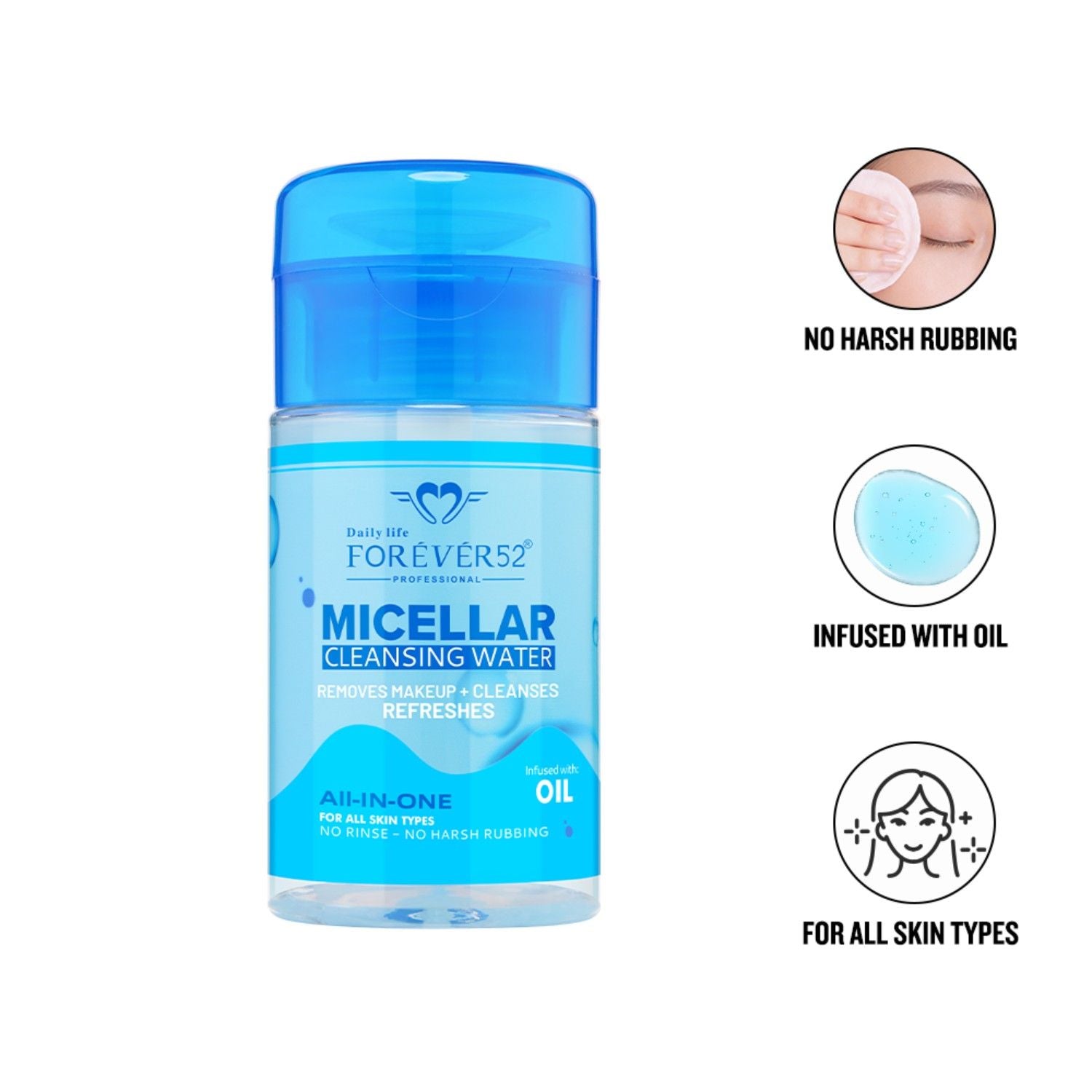 Micellar Cleansing Water Infused With Oil - 100ml