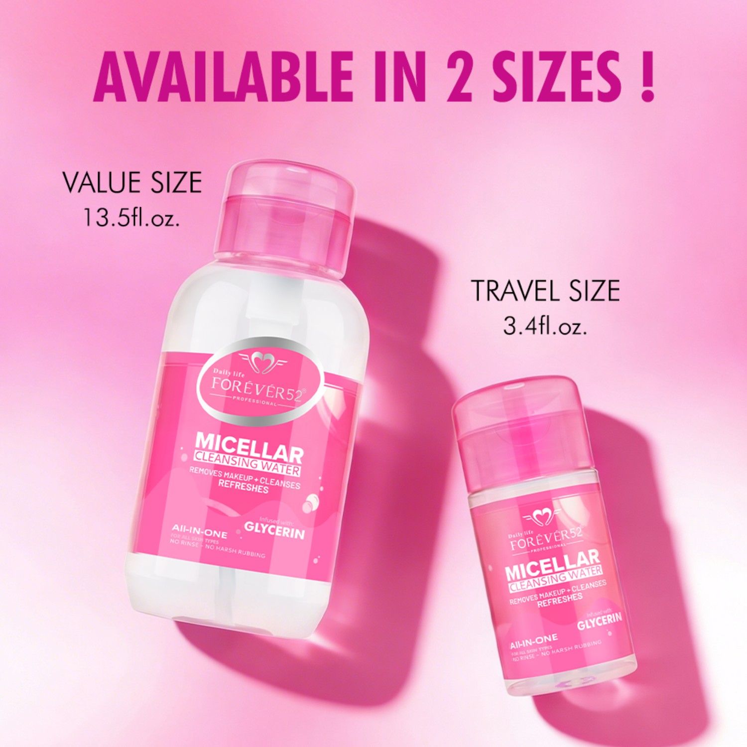 Micellar Cleansing Water Infused With Glycerin