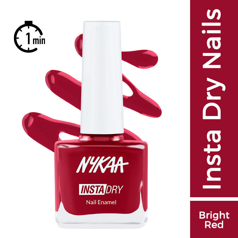 Insta Dry Fast Drying Nail Enamel Polish - Reeling Red - 337