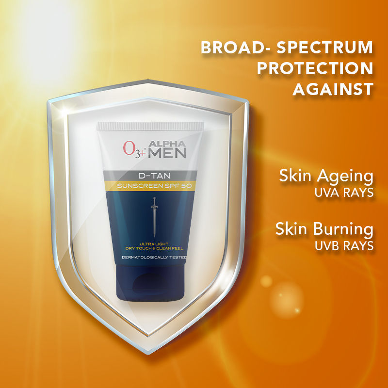 Alpha Men D-Tan Sunscreen SPF 50