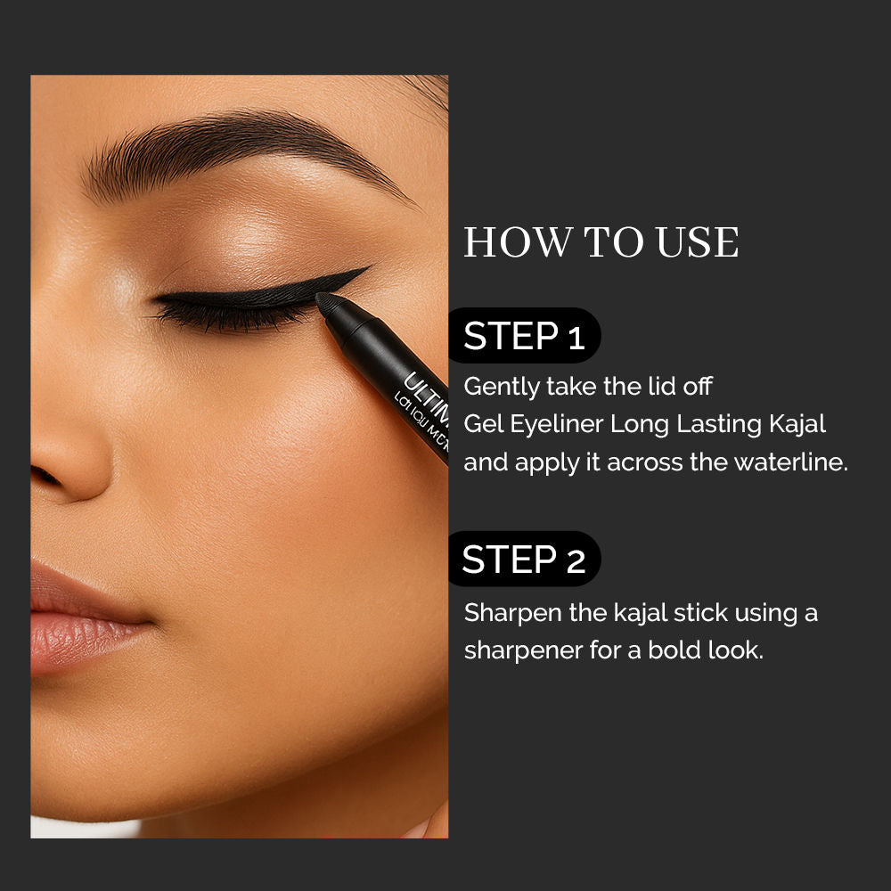 Ultimate Gel Eyeliner Kajal Pencil