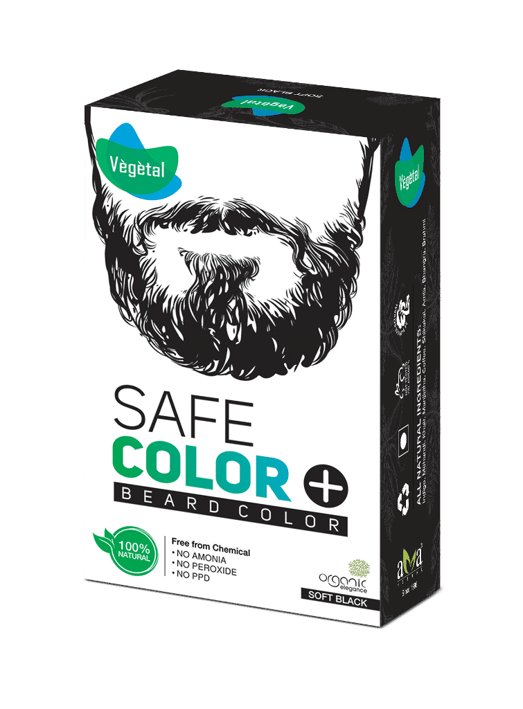 Safe Color For Beard - Soft Black