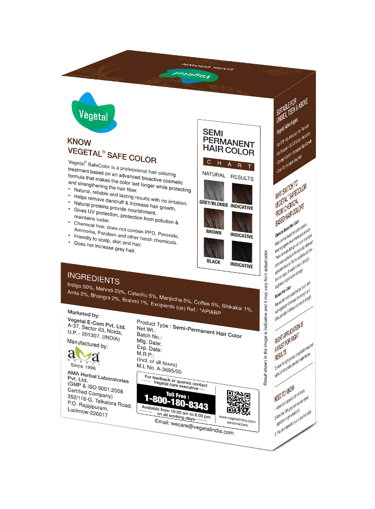Safe Color For Beard - Dark Brown