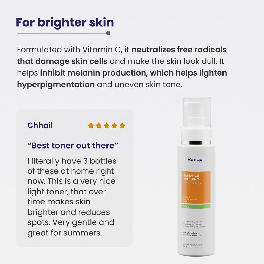 Radiance Boosting Face Toner