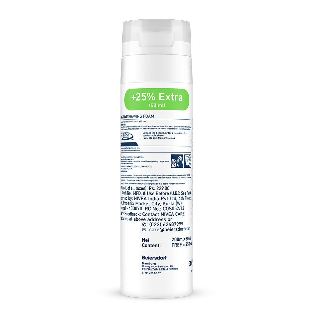 MEN Shaving - Sensitive Shaving Foam
