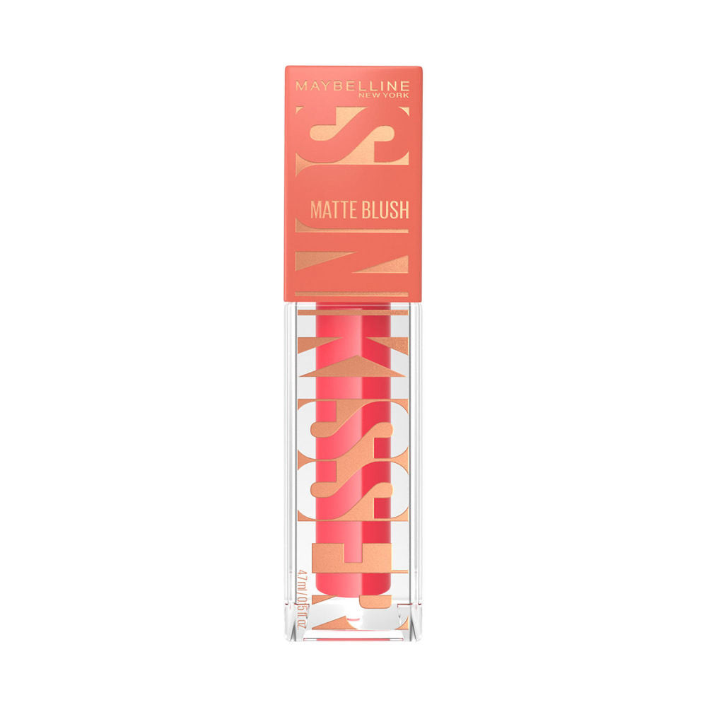 Maybelline Sunkisser Hazy Matte Blush, 12HR Sunkissed Cheeks, Transfer & Sweat-proof, Pink Mirage