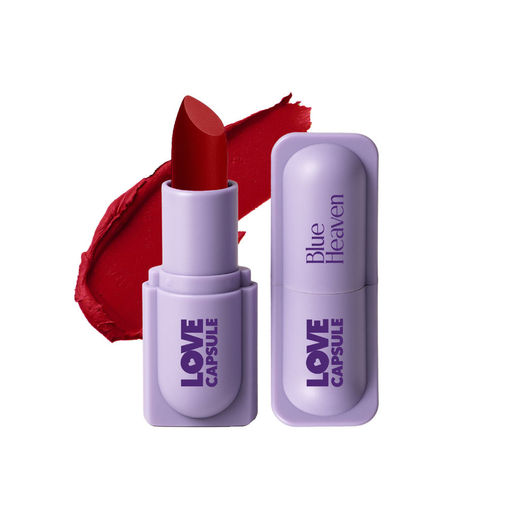 Love Capsule Powder Matte Lipstick - Wild Red