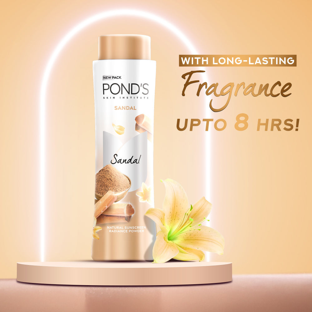Sandal Radiance Talcum Powder Natural Sunscreen