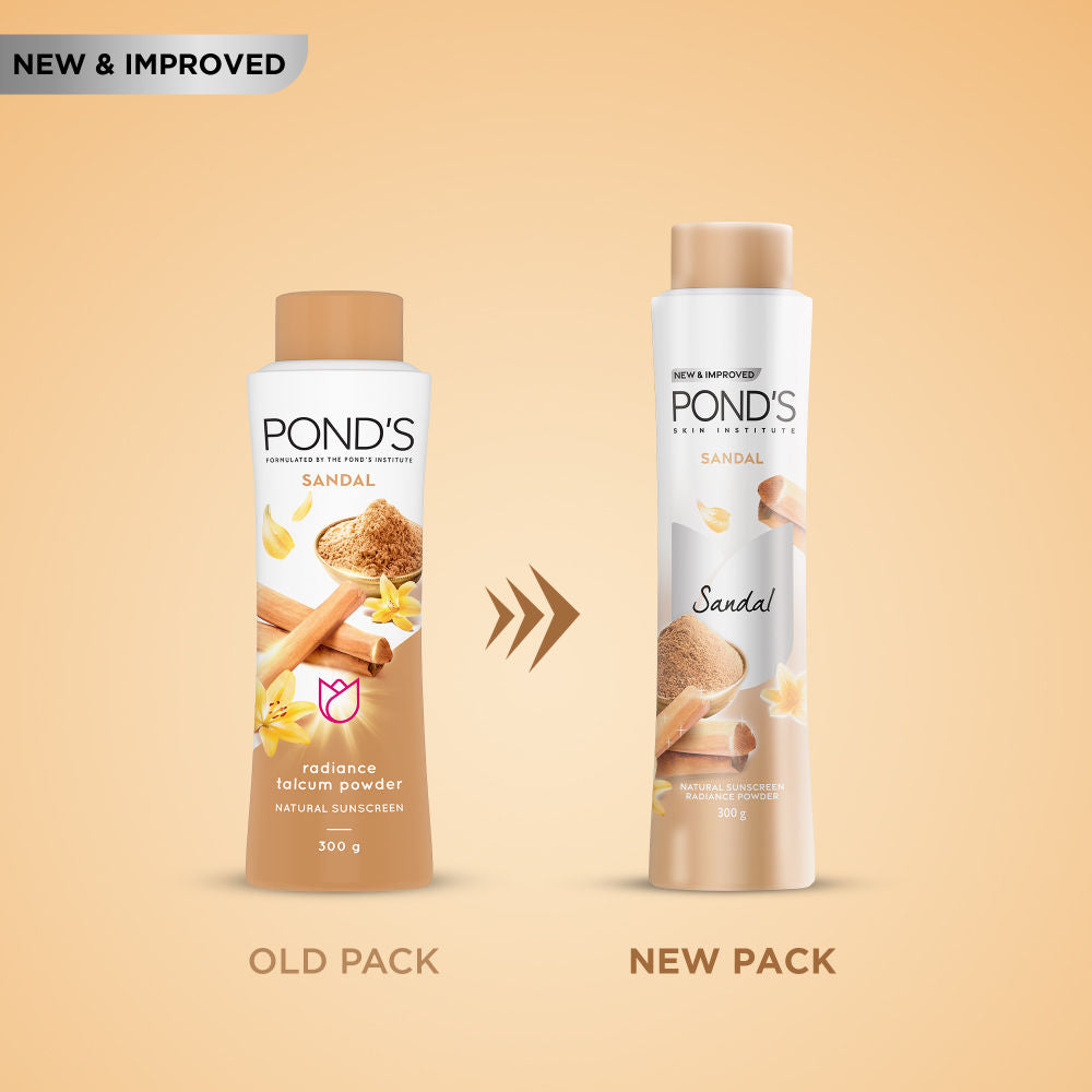 Sandal Radiance Talcum Powder Natural Sunscreen