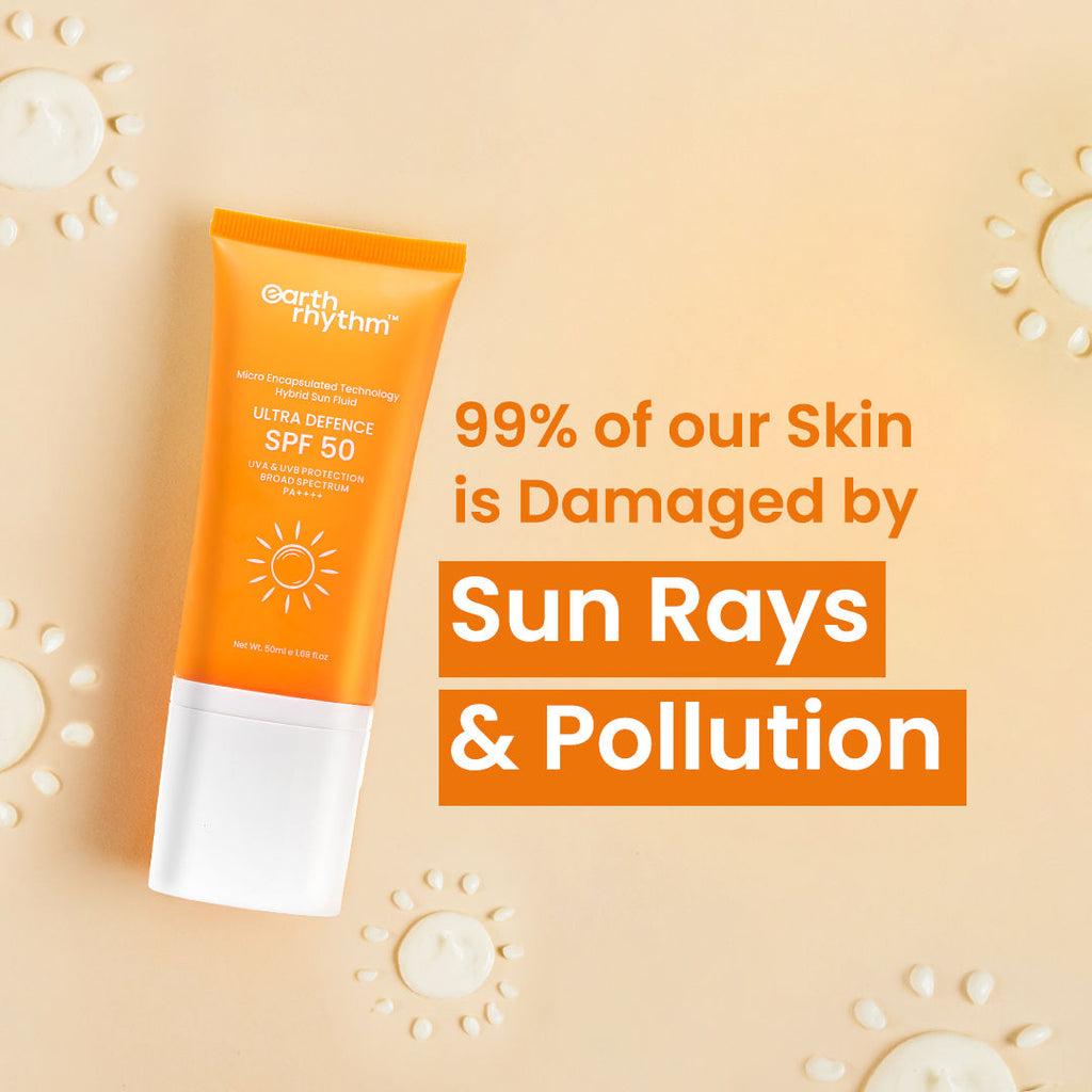 Ultra Defence Hybrid Sun Fluid SPF 50, Broad Spectrum, UVA UVB Protection, PA++++