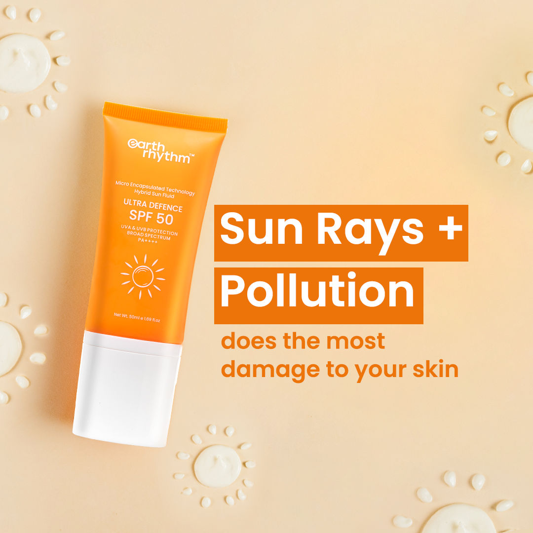 Ultra Defence Hybrid Sun Fluid SPF 50, Broad Spectrum, UVA UVB Protection, PA++++