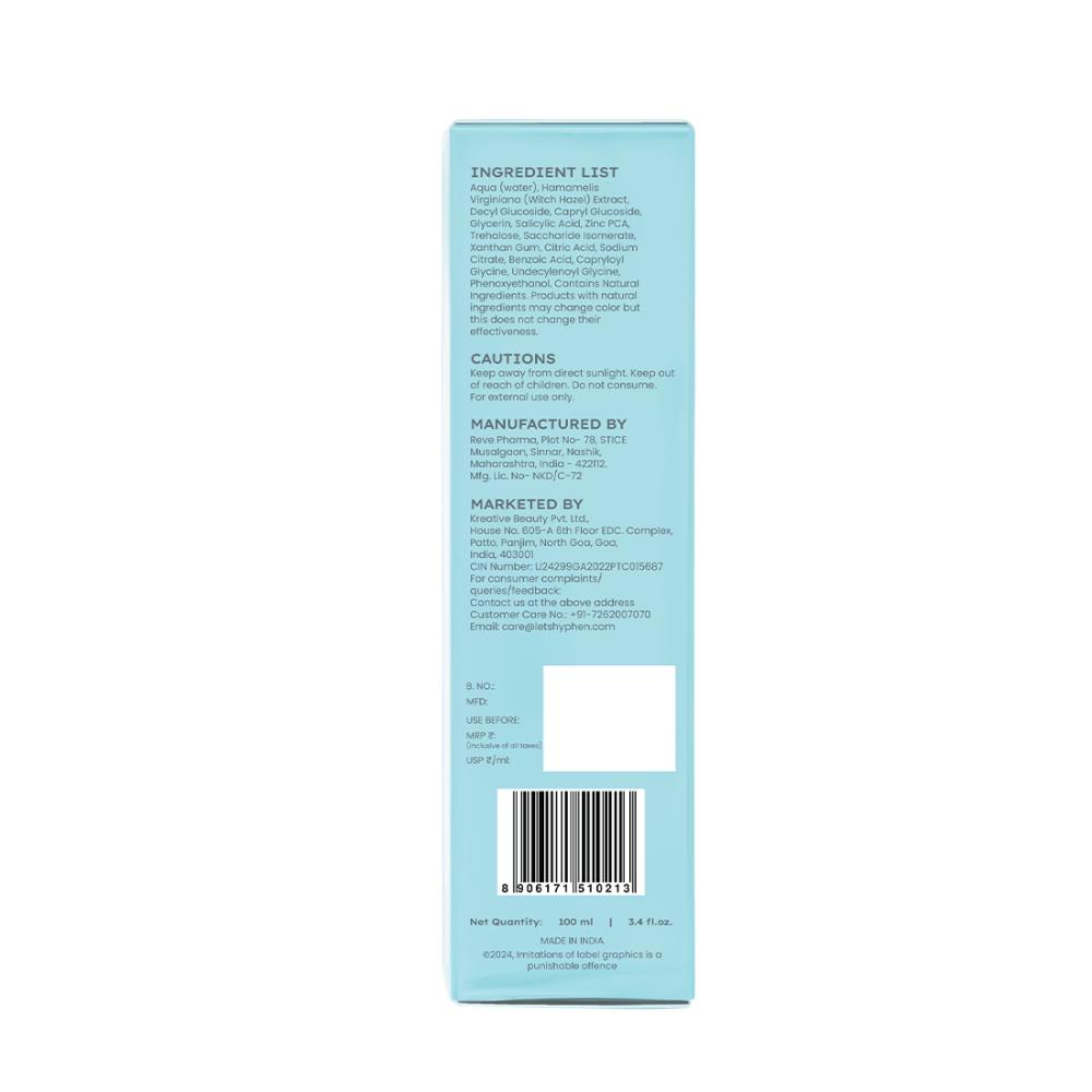 Clarifying Acne Cleanser With 2% Salicylic Acid, Anti-Acne Face Wash For Oil Control