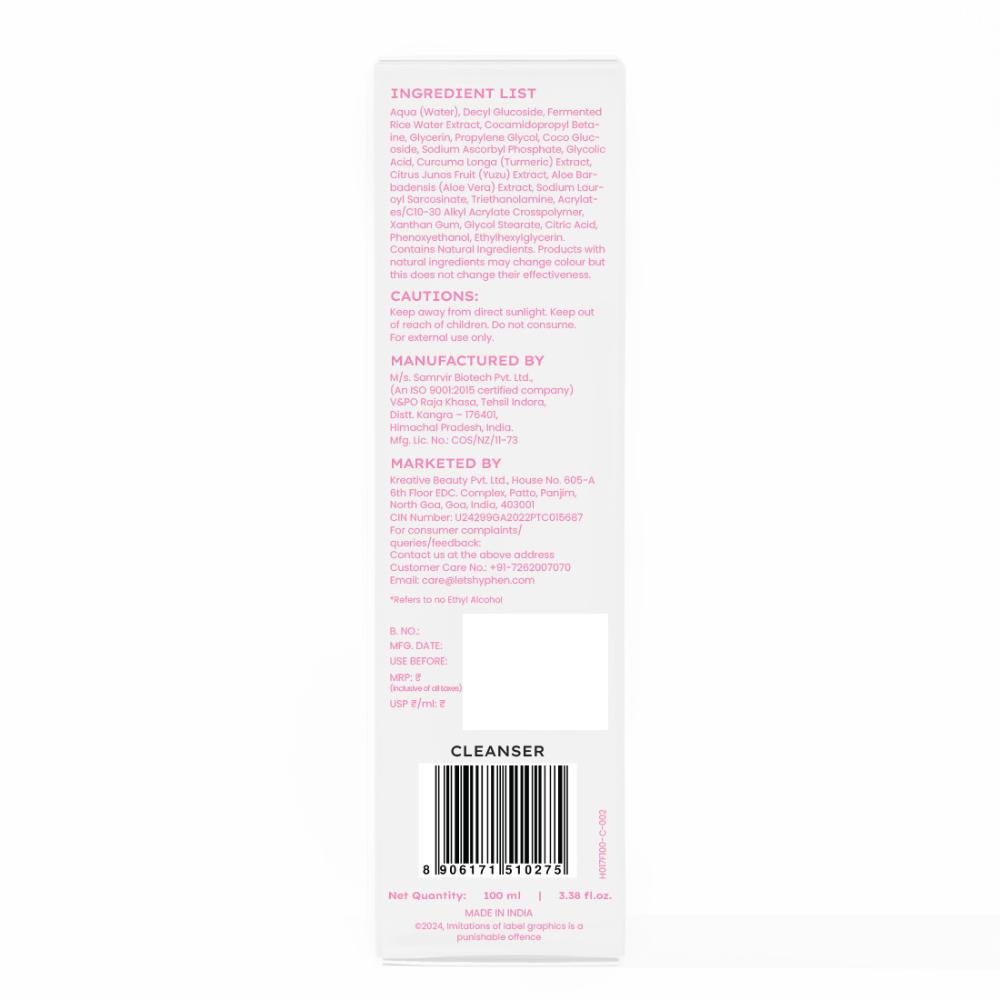 Rice Water Brightening Daily Cleanser