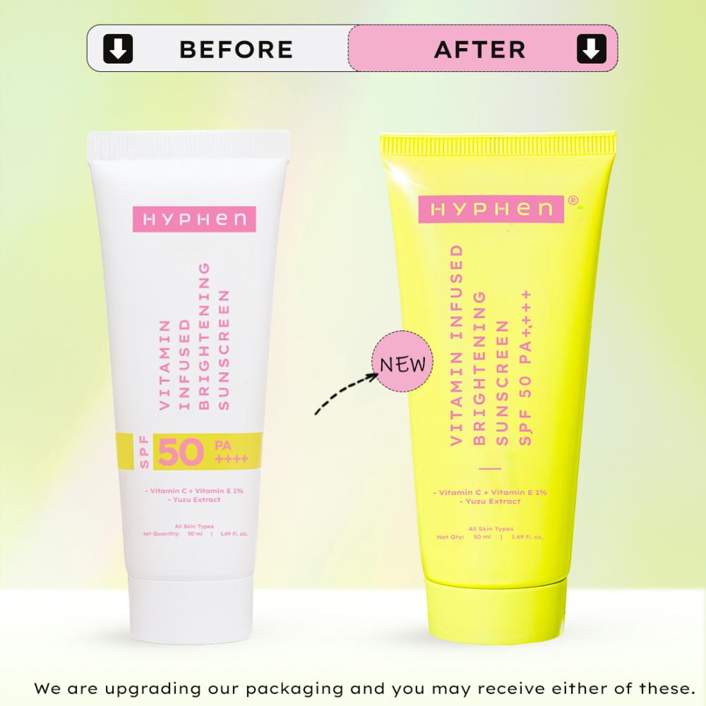 Vitamin Infused Brightening Sunscreen SPF 50 PA++++