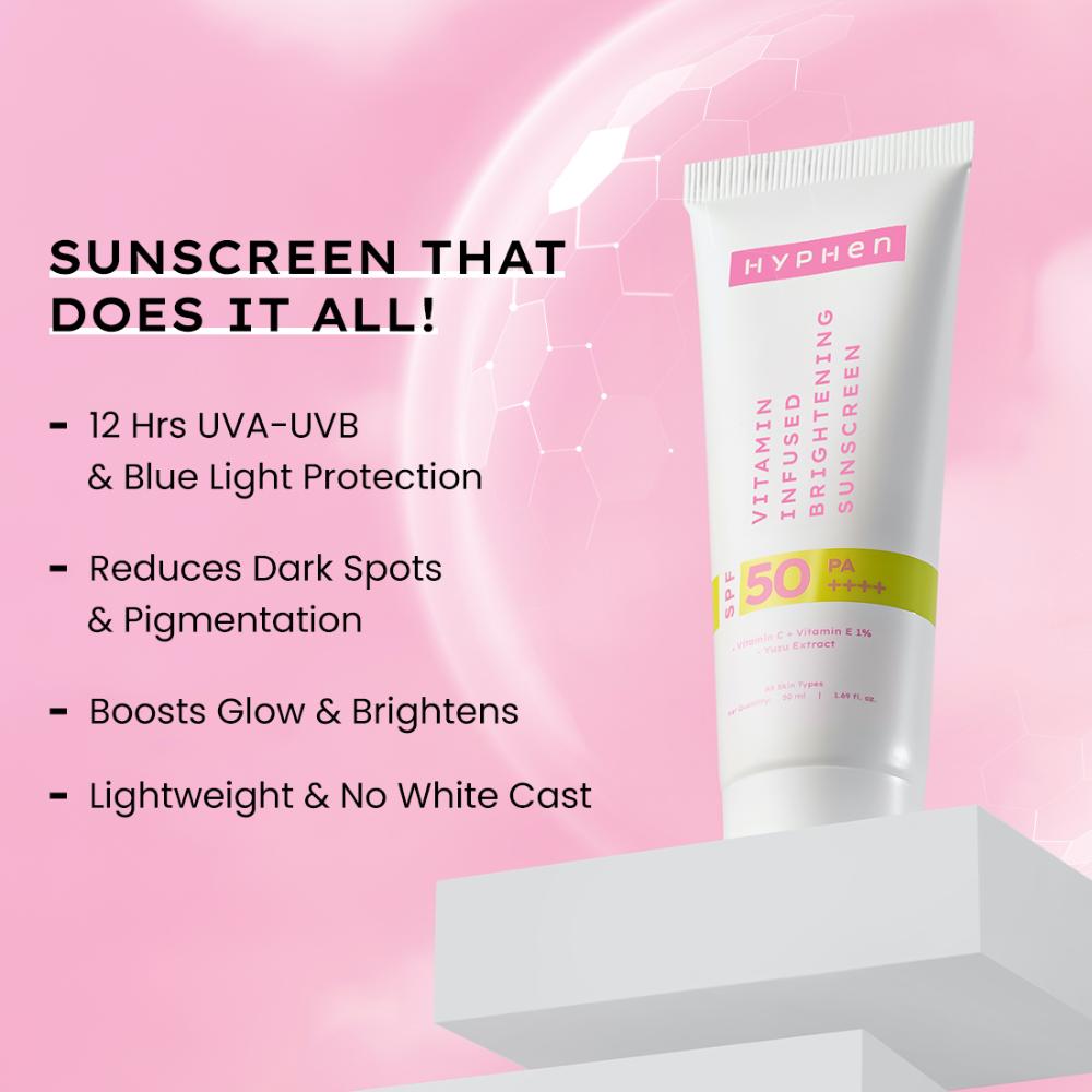 Vitamin Infused Brightening Sunscreen SPF 50 PA++++