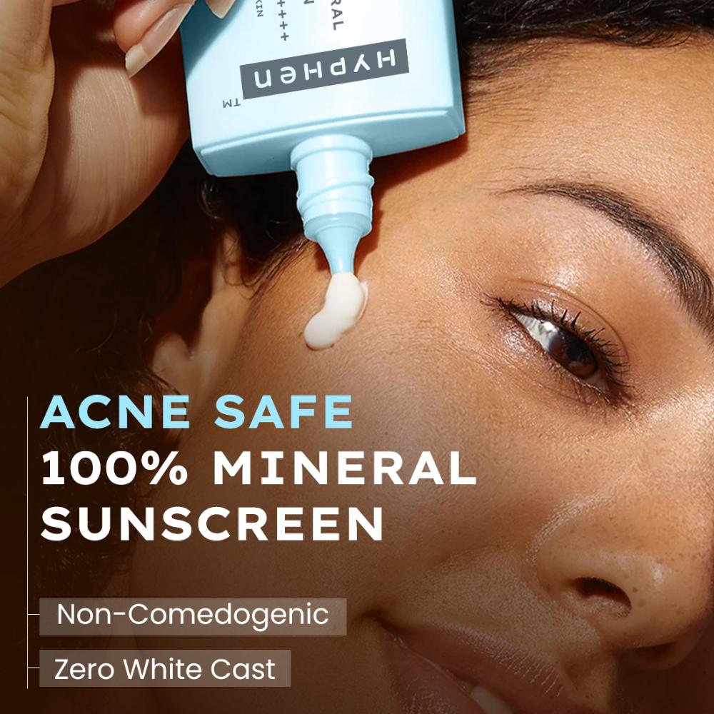 Sun Milk 100% Mineral Sunscreen SPF 50 PA++++ 25% Nano Zinc Oxide For Acne Prone, Oily Skin