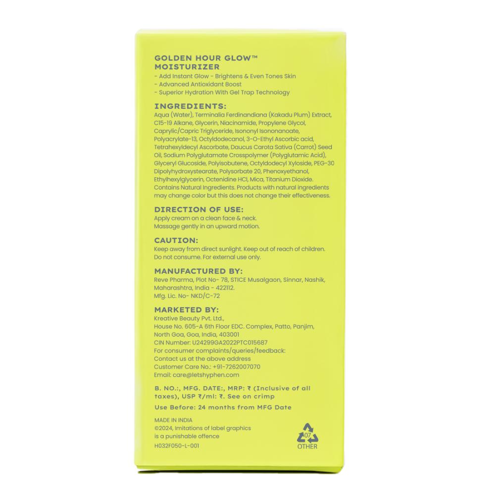 Brightening Moisturizer THD- 20% KakaduPlum, Stable Vit C, Dark Spots
