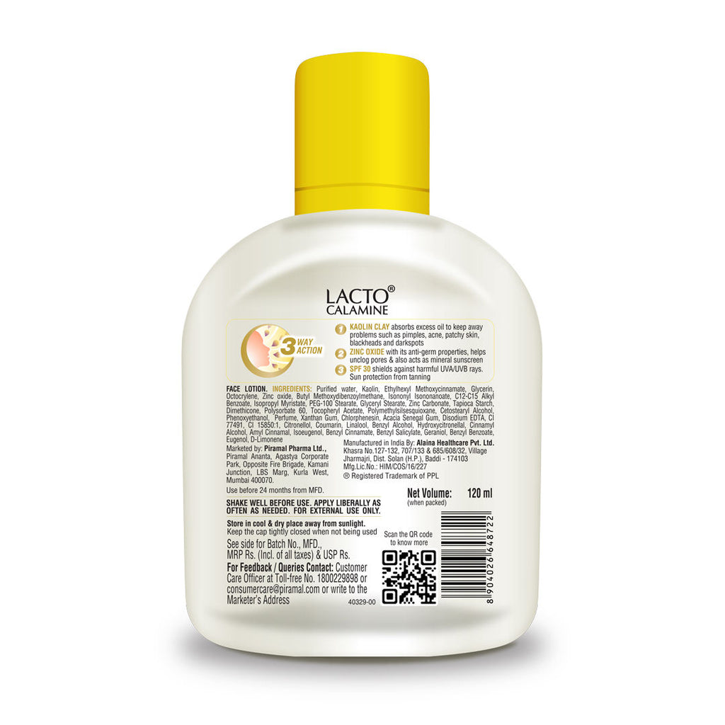 Skin & Body Lotion Moisturizer + SPF 30 PA+++ UVAUVB With Kaolin Clay
