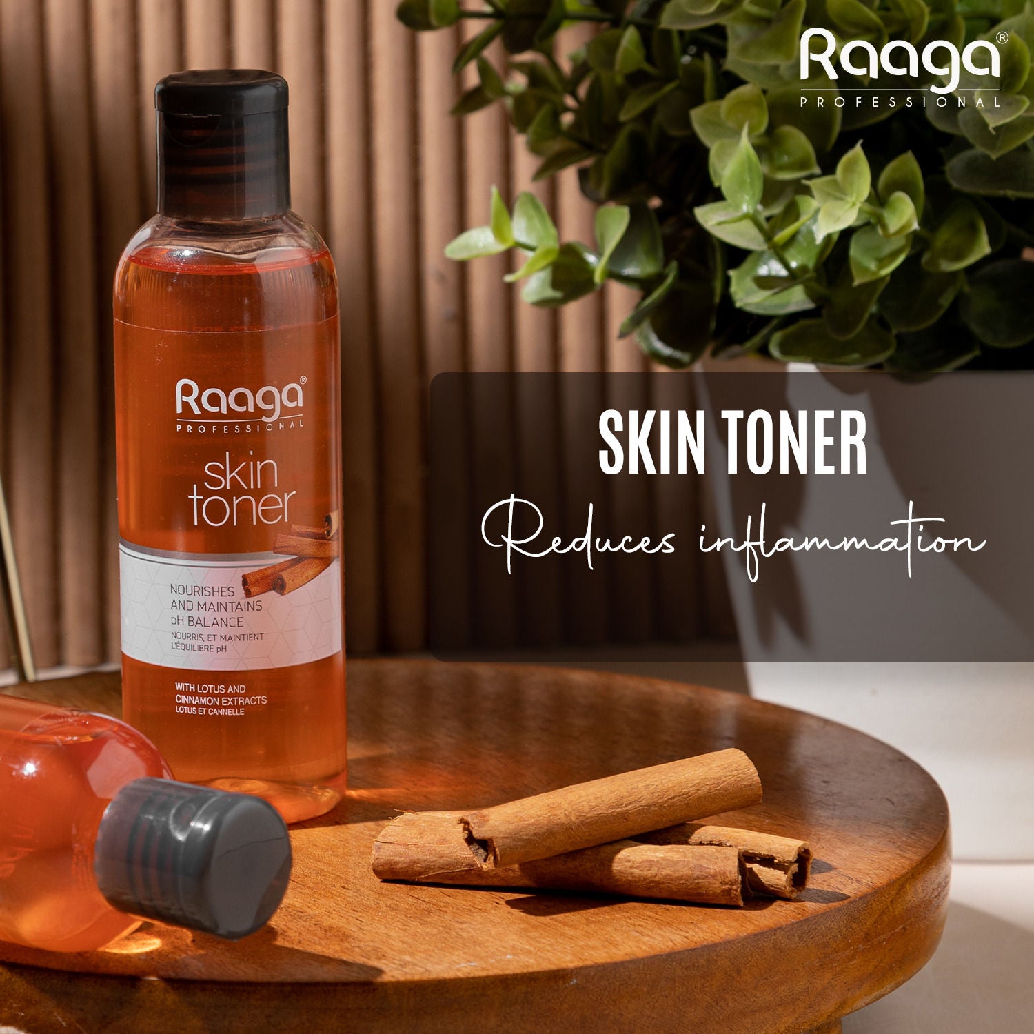 Skin Toner With Lotus And Cinnamon Extracts
