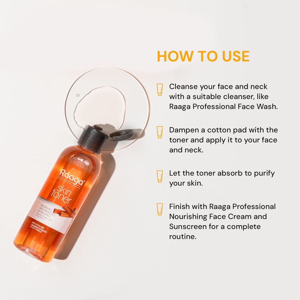Skin Toner With Lotus And Cinnamon Extracts