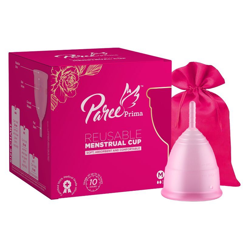 Prima Reusable Menstrual Cup With Protection Pouch