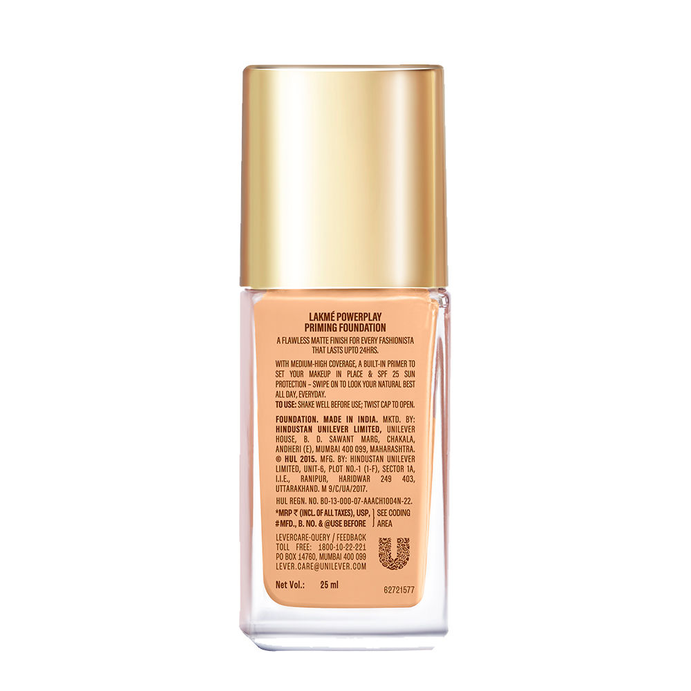 9 To 5 Powerplay Priming Foundation, Built In Primer, Long-Lasting, SPF 20