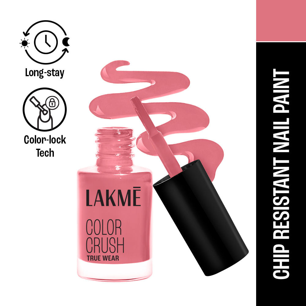 True Wear Color Crush Nail Polish, Long Lasting & Vibrant Nail Paint - 43