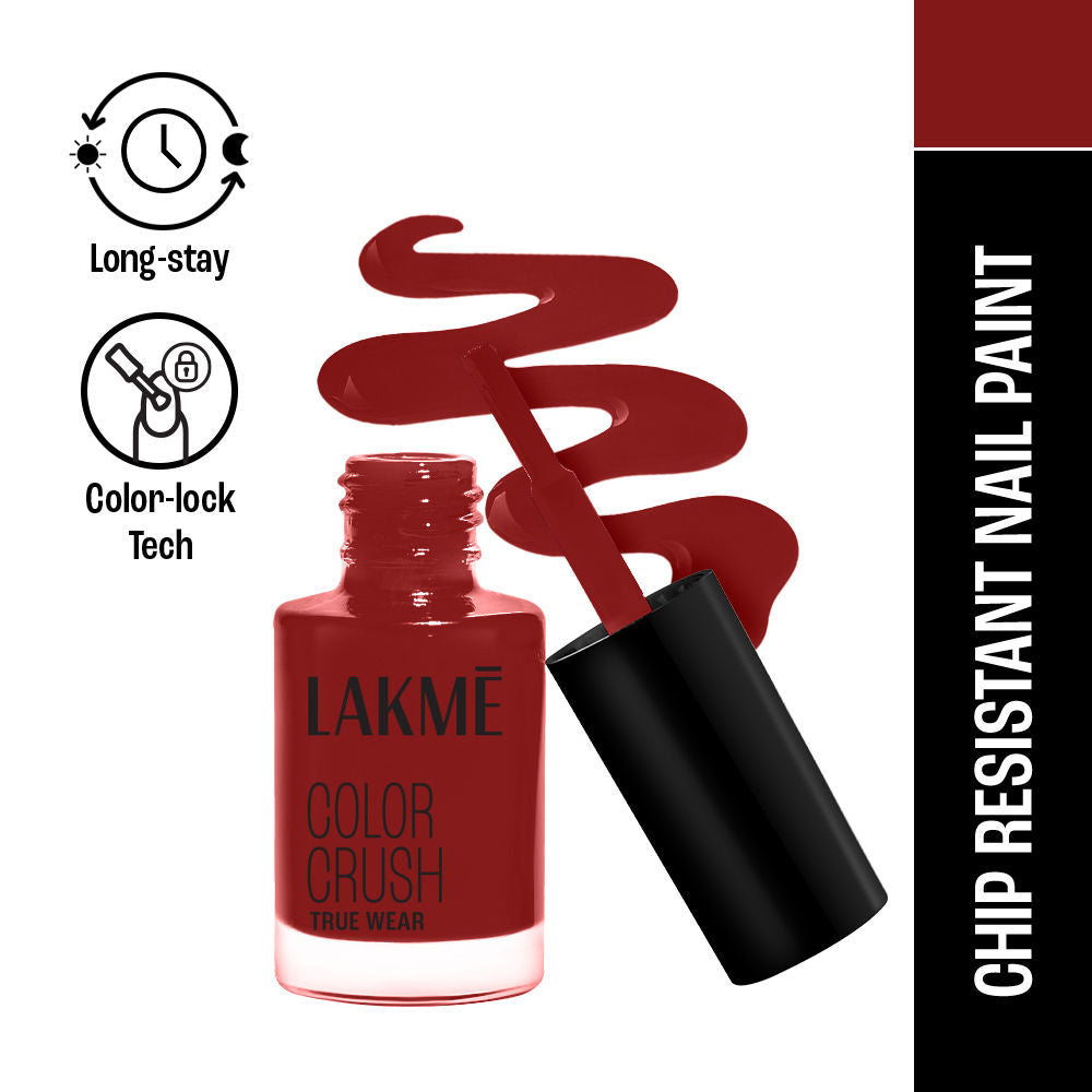 True Wear Color Crush Nail Polish, Long Lasting & Vibrant Nail Paint - 102