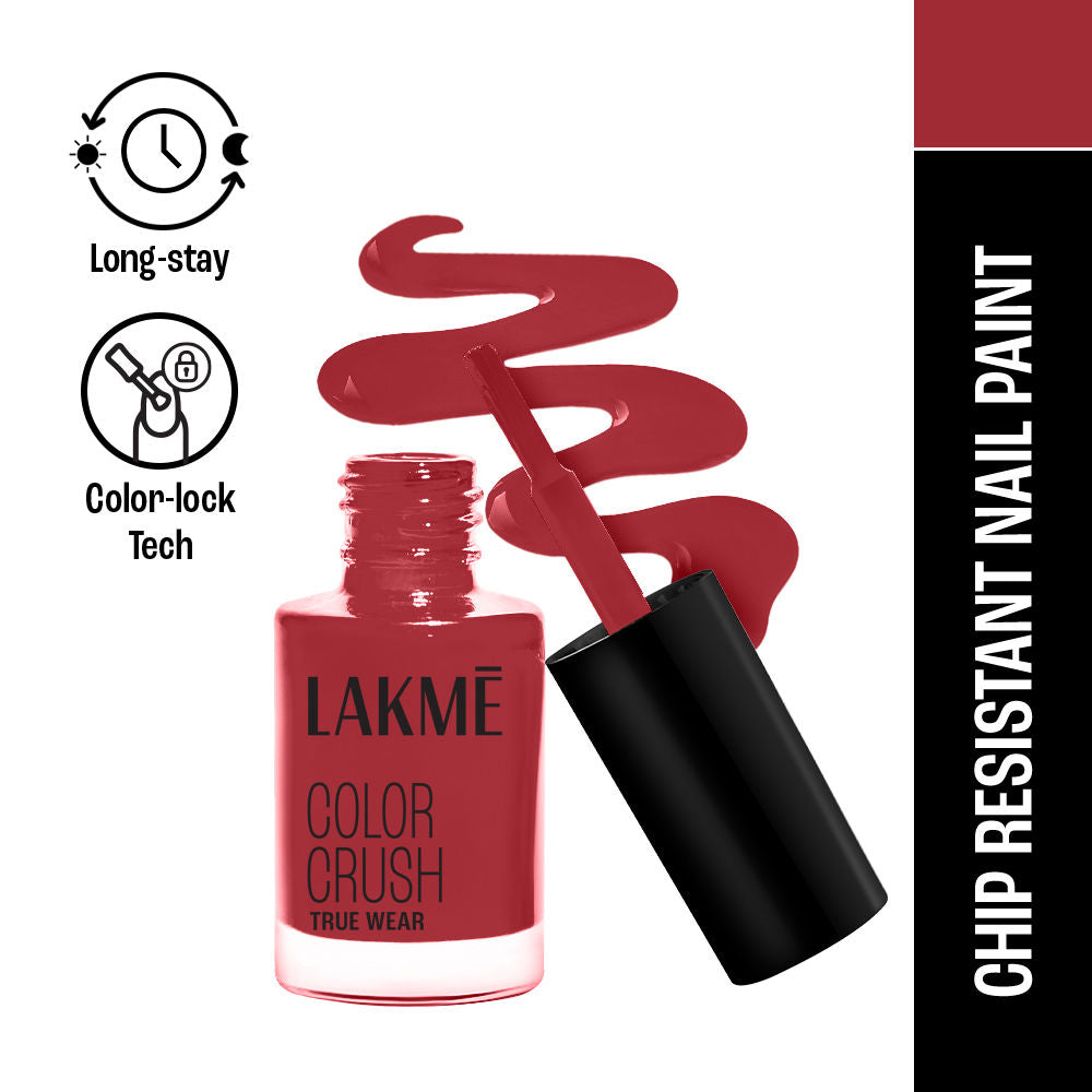 True Wear Color Crush Nail Polish, Long Lasting & Vibrant Nail Paint - 401
